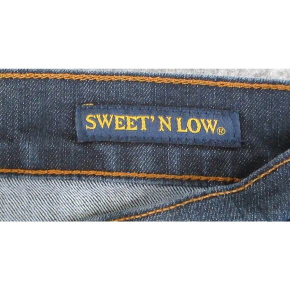 Lucky Brand Jeans Womens Blue Denim Sweet N Low Flare Mid Rise Retro 32 X31 - Picture 3 of 5